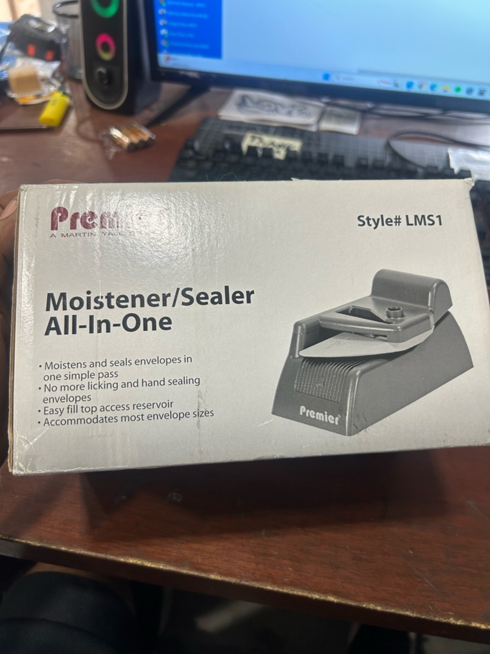 Premier Moistener/Sealer All-In-One - White and Gray